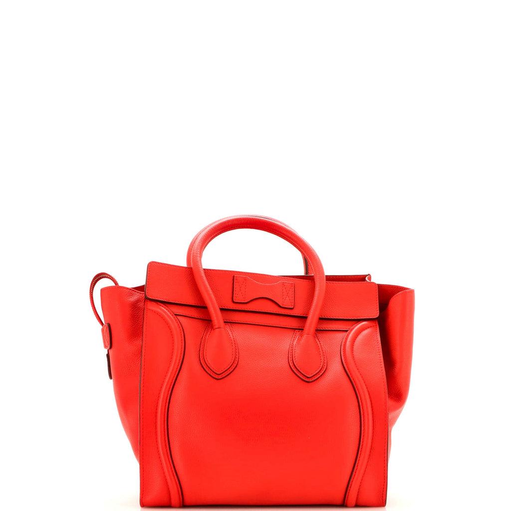 Luggage Bag Grainy Leather Mini