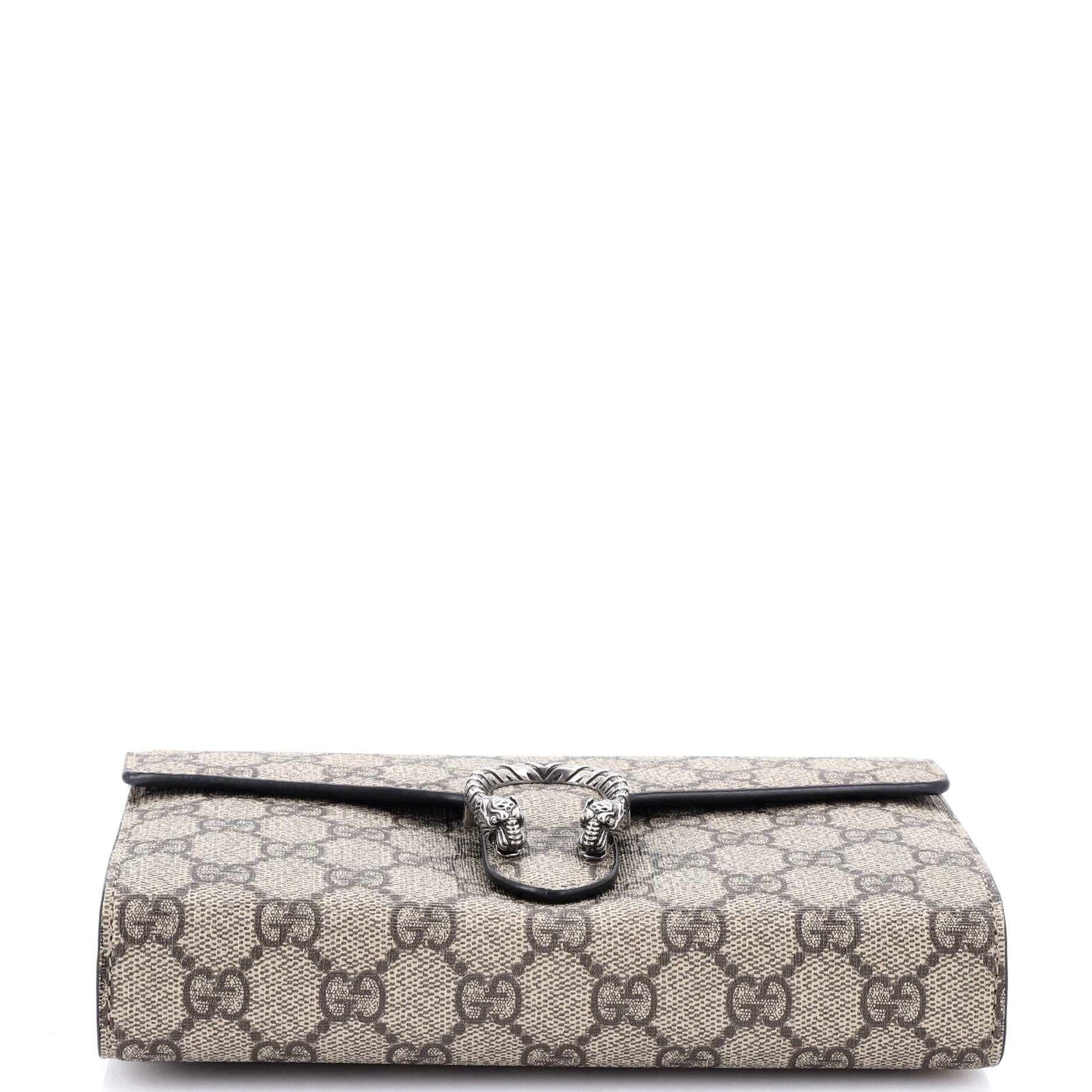 Dionysus Chain Wallet GG Coated Canvas Small