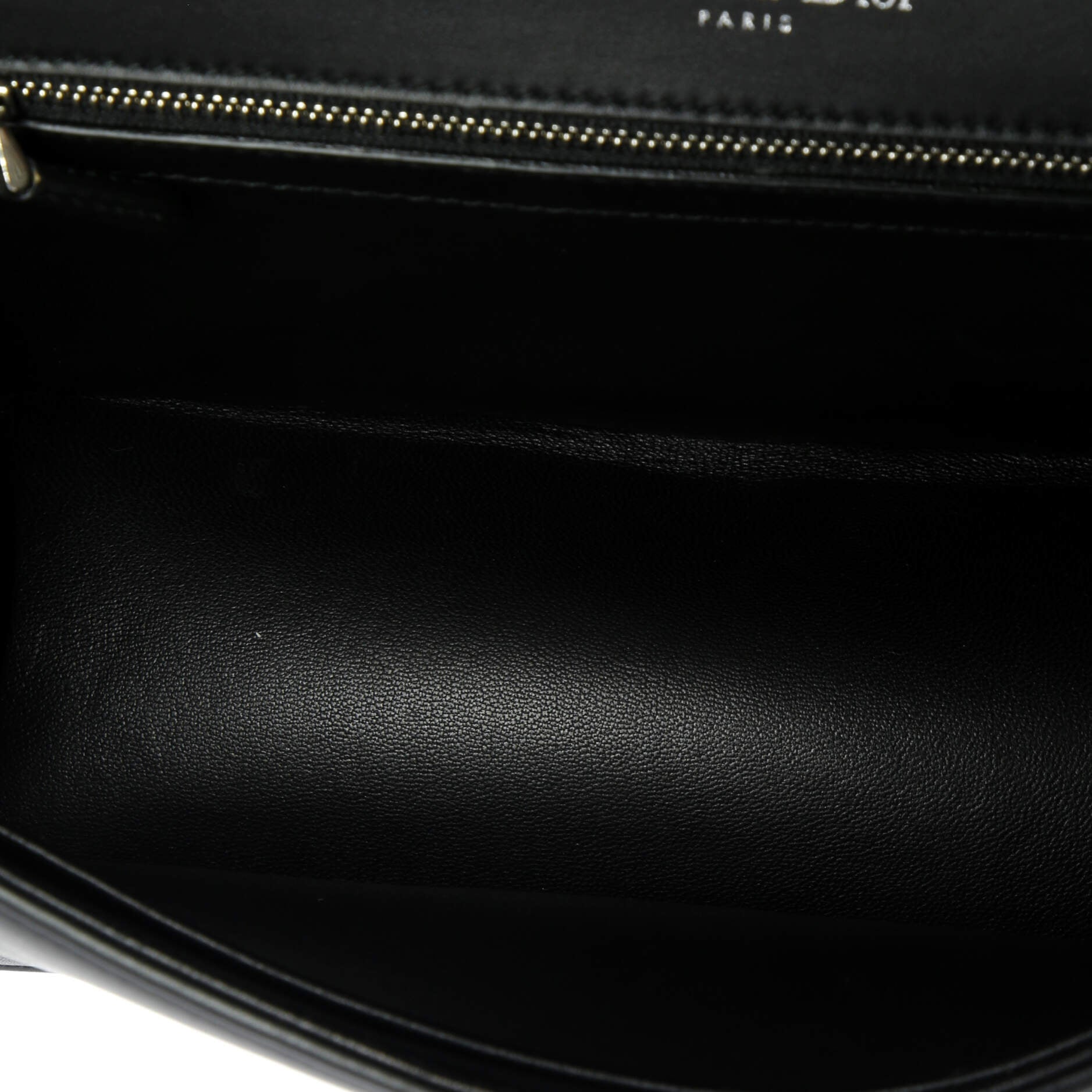 Diorama Flap Bag Patch Embellished Leather Medium