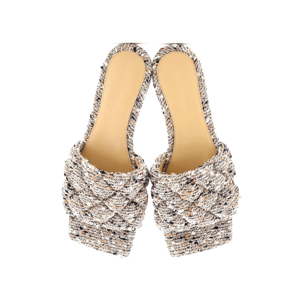 Women's The Padded Flat Sandals Quilted Boucle
