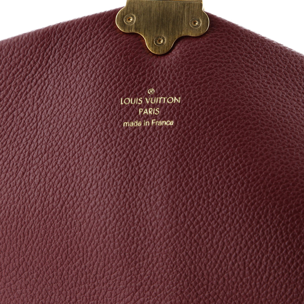 Clapton Handbag Damier and Leather PM