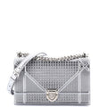 Diorama Flap Bag Cannage Embossed Calfskin Medium