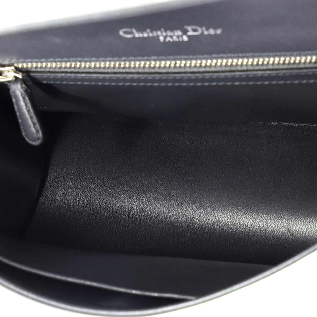 Diorama Flap Bag Cannage Embossed Calfskin Medium