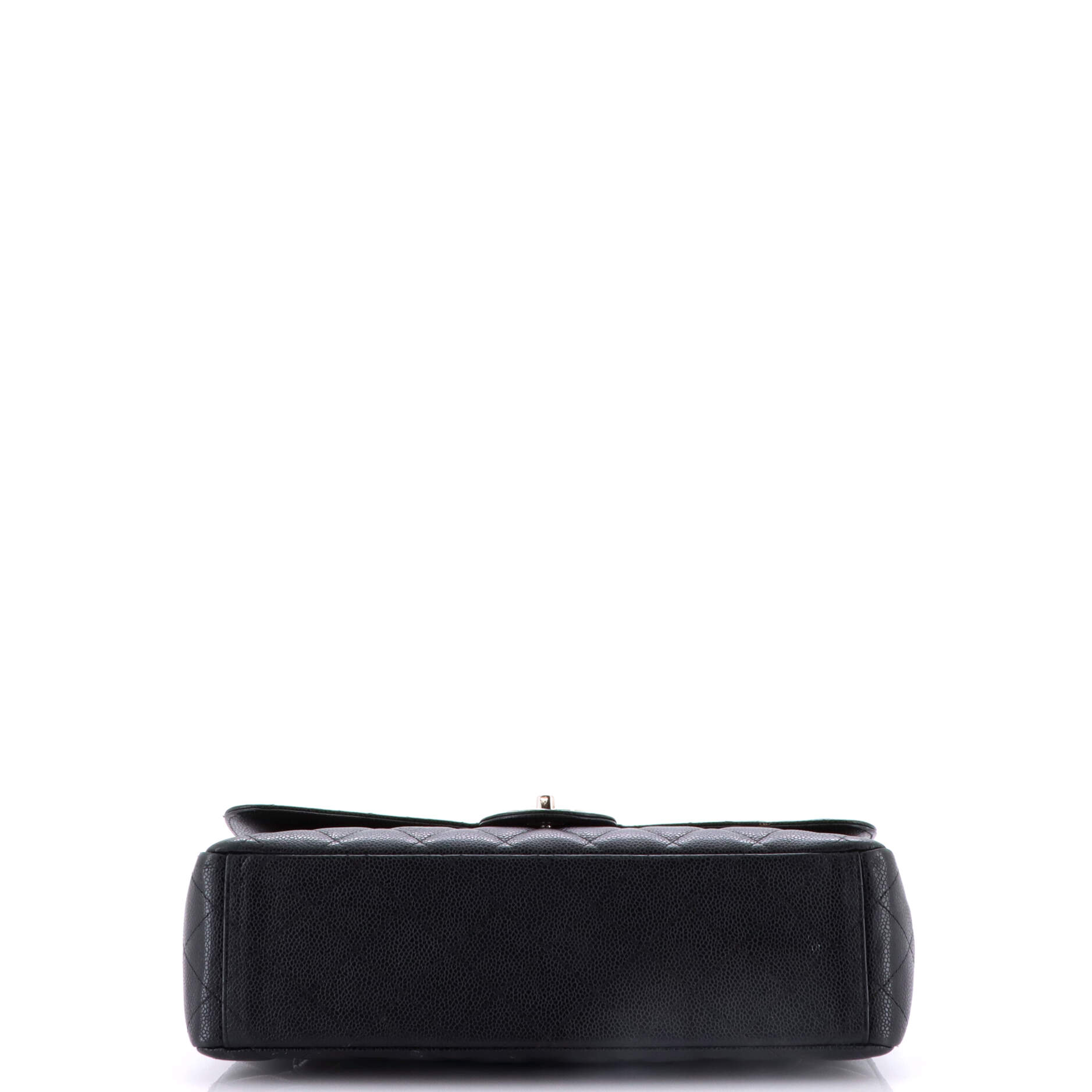 Classic Double Flap Bag Quilted Caviar Maxi
