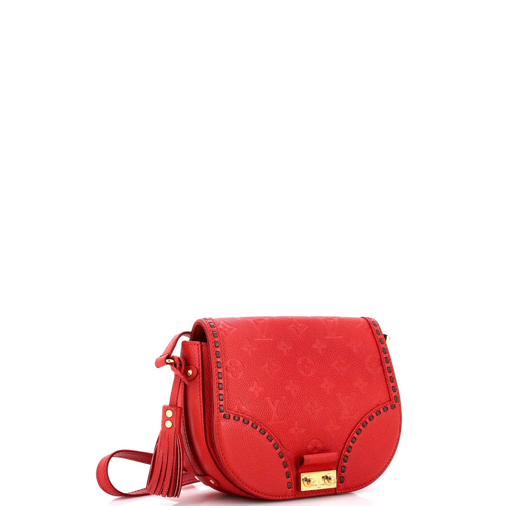 Junot Handbag Monogram Empreinte Leather