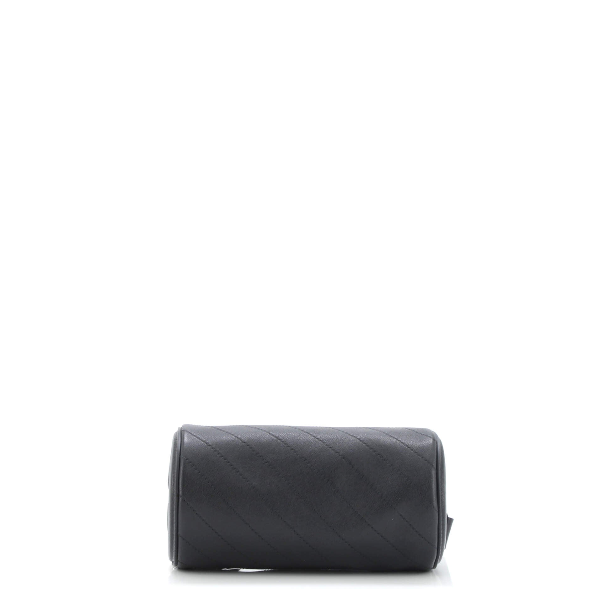 Blondie Shoulder Bag Diagonal Quilted Leather Mini