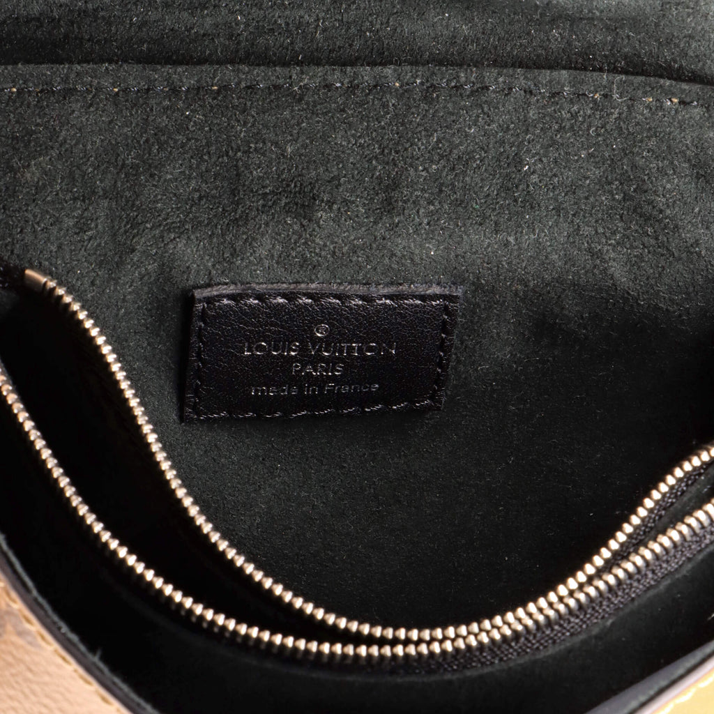 Pochette Kabuki Printed Epi Leather and Reverse Monogram Canvas