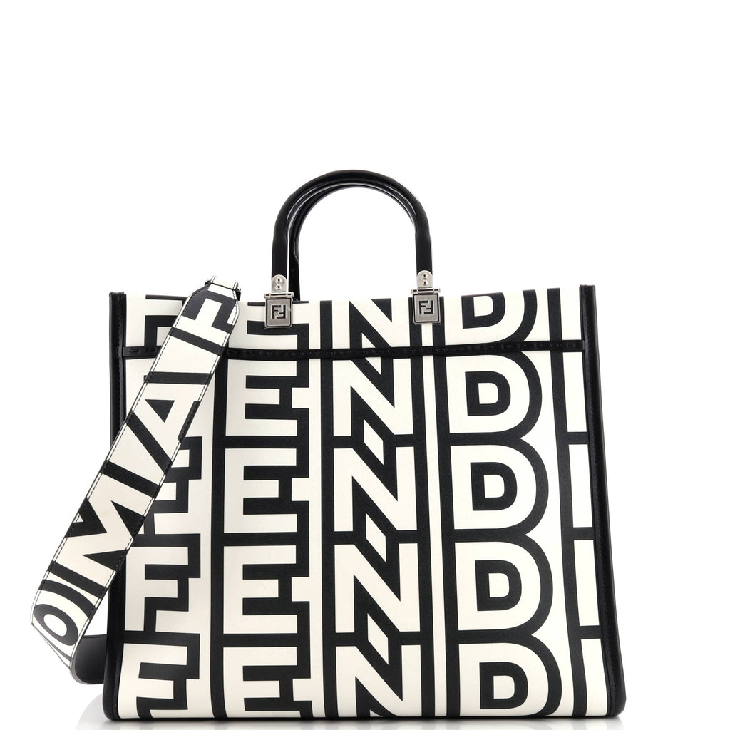 x Marc Jacobs Sunshine Shopper Tote Printed Leather Medium