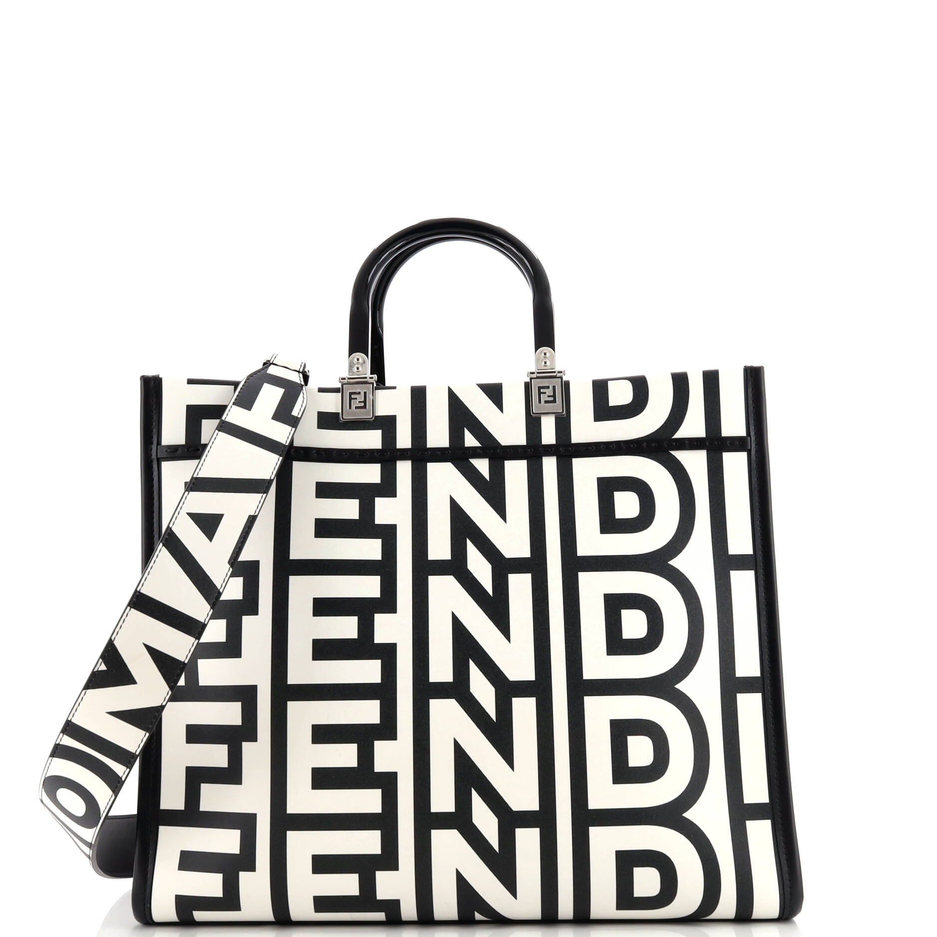 x Marc Jacobs Sunshine Shopper Tote Printed Leather Medium