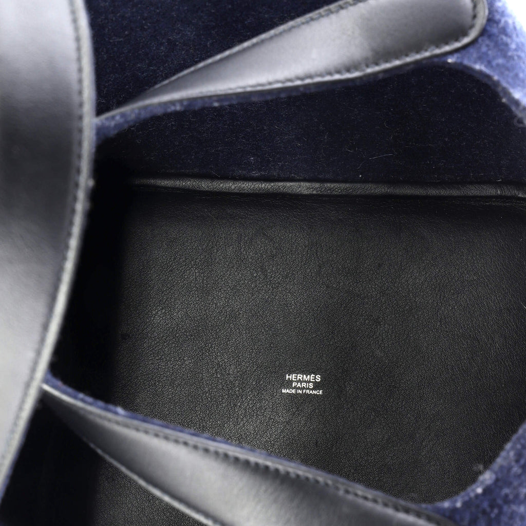 Picotin Lock Bag Felt with Leather MM