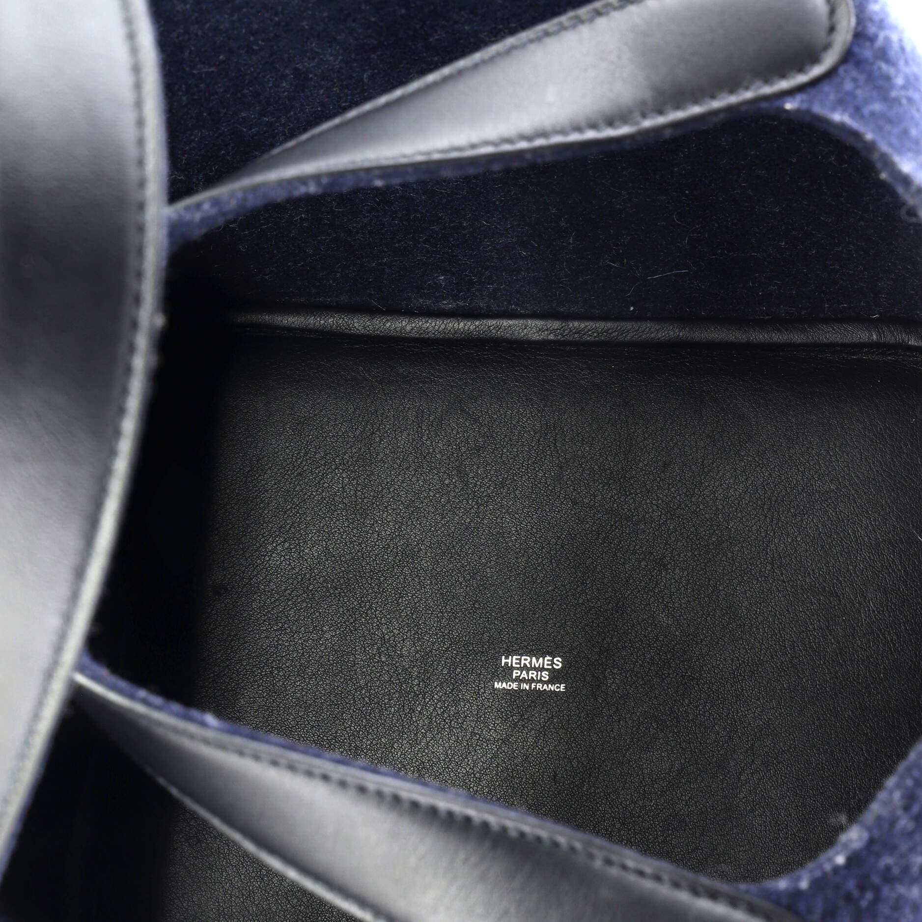 Picotin Lock Bag Felt with Leather MM