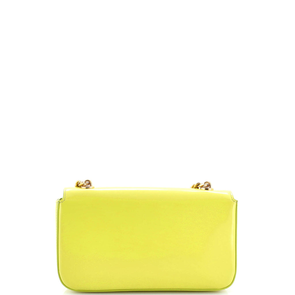 Triomphe Chain Shoulder Bag Leather Small