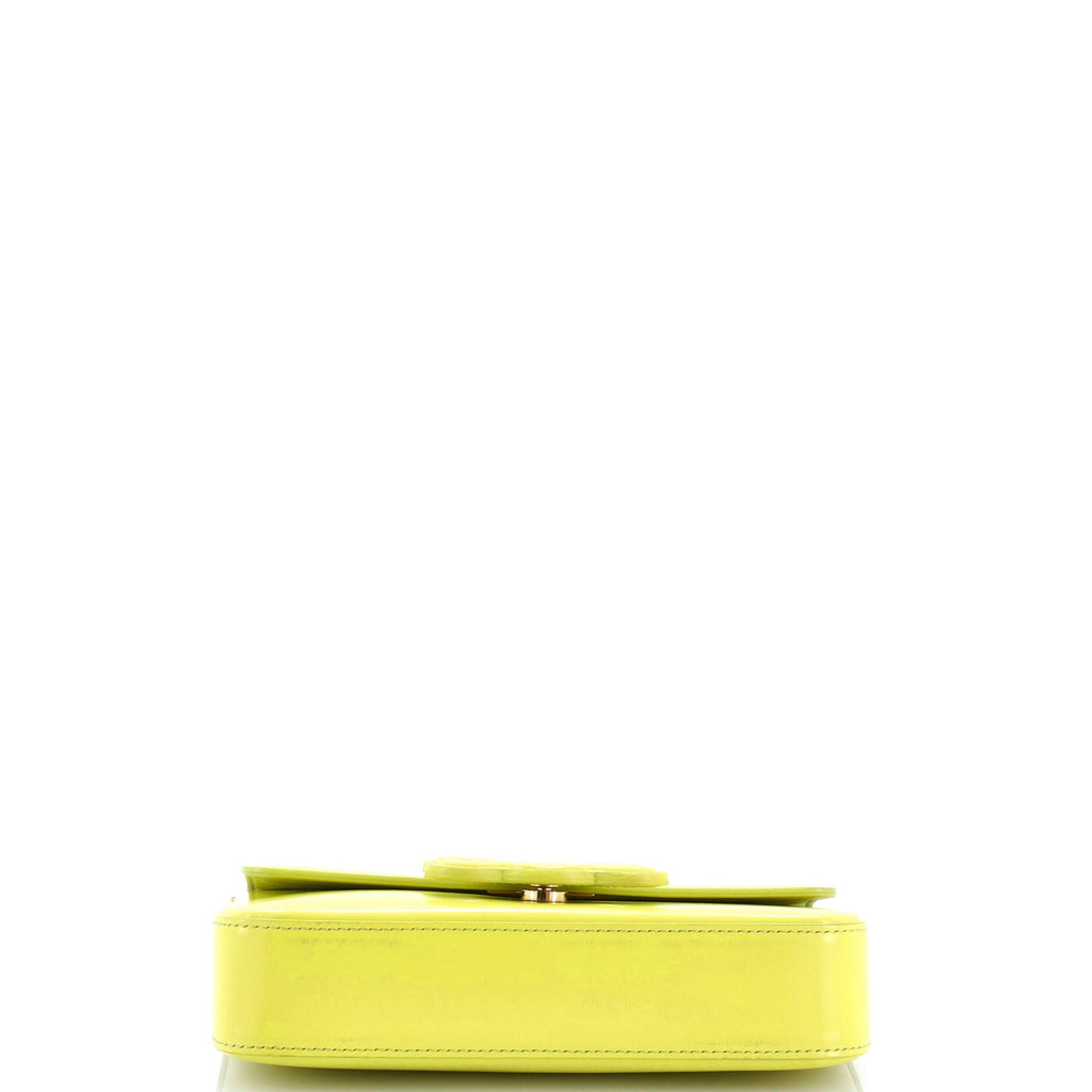 Triomphe Chain Shoulder Bag Leather Small