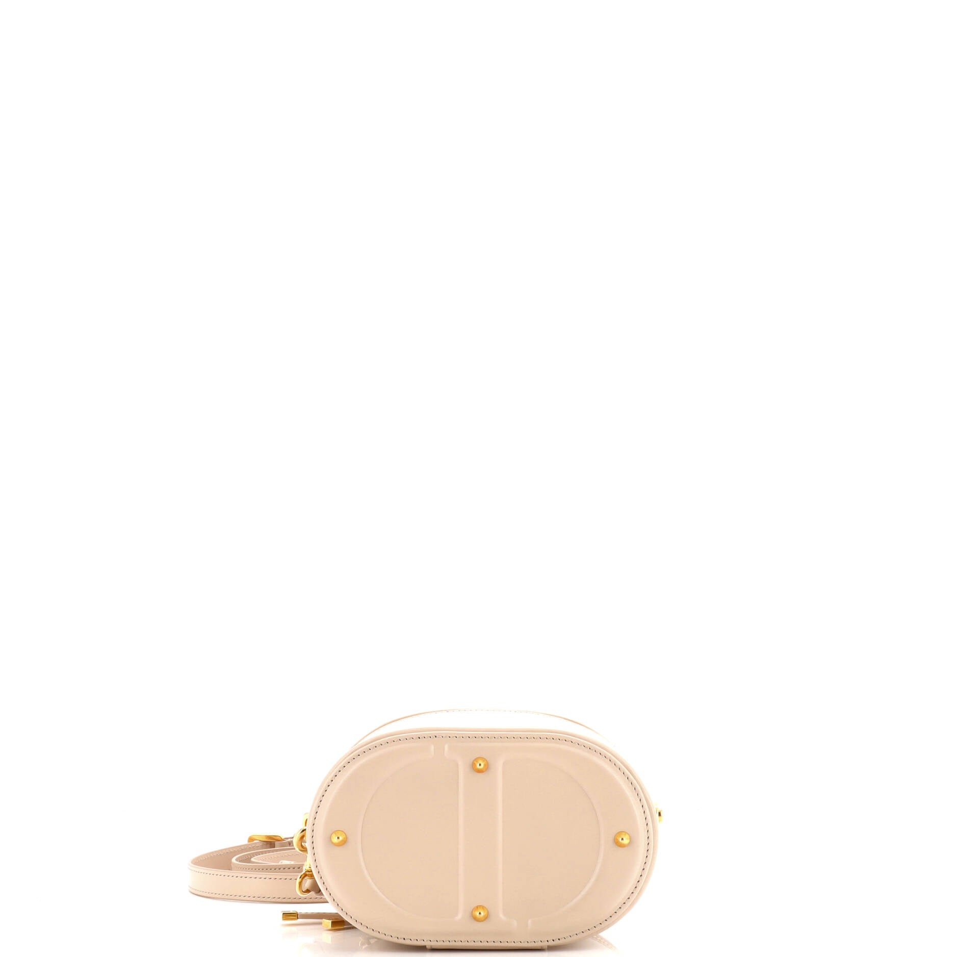 CD Signature Vanity Case Leather Small
