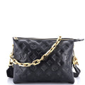 Coussin Bag Monogram Embossed Lambskin PM