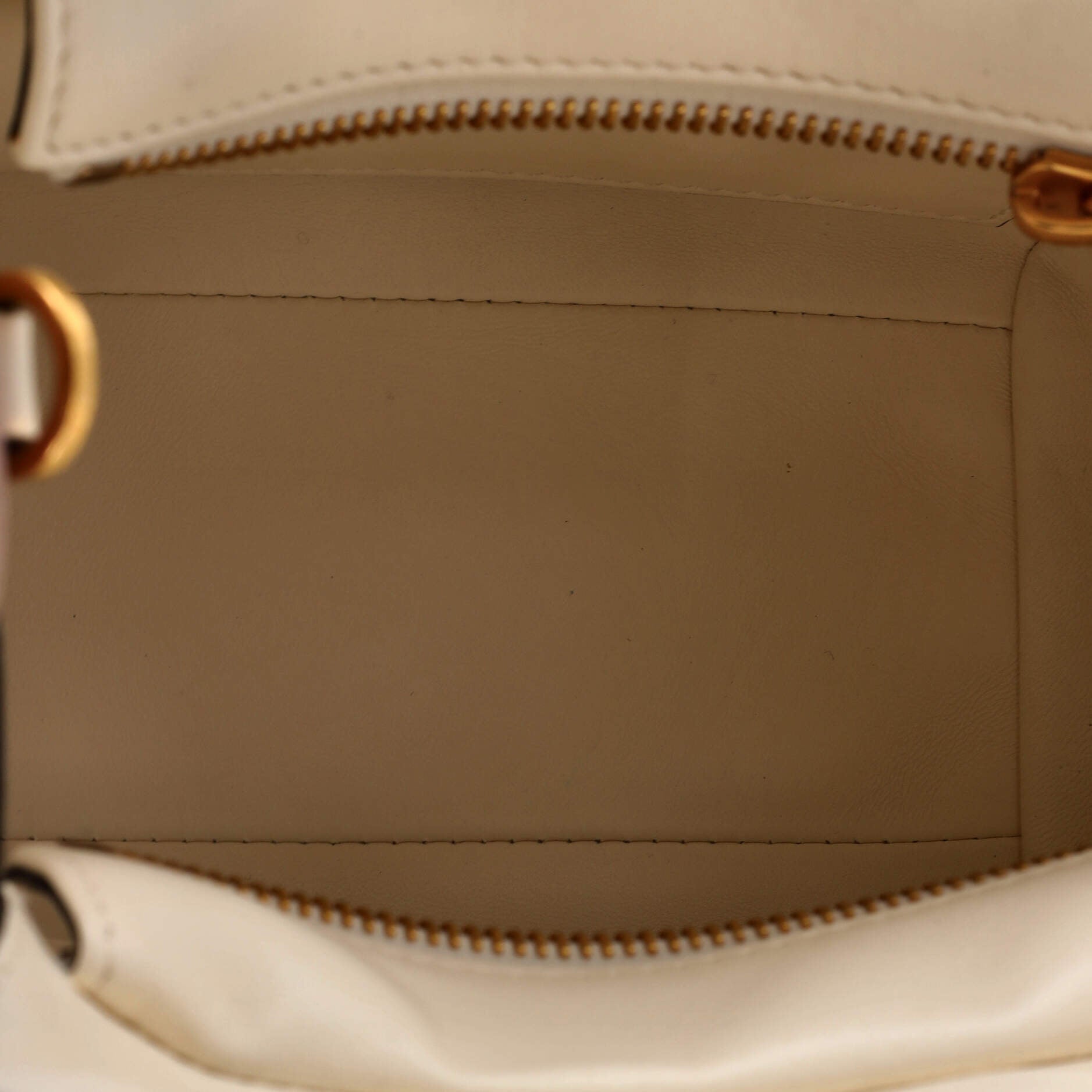 One Stud Top Handle Bag Leather Small