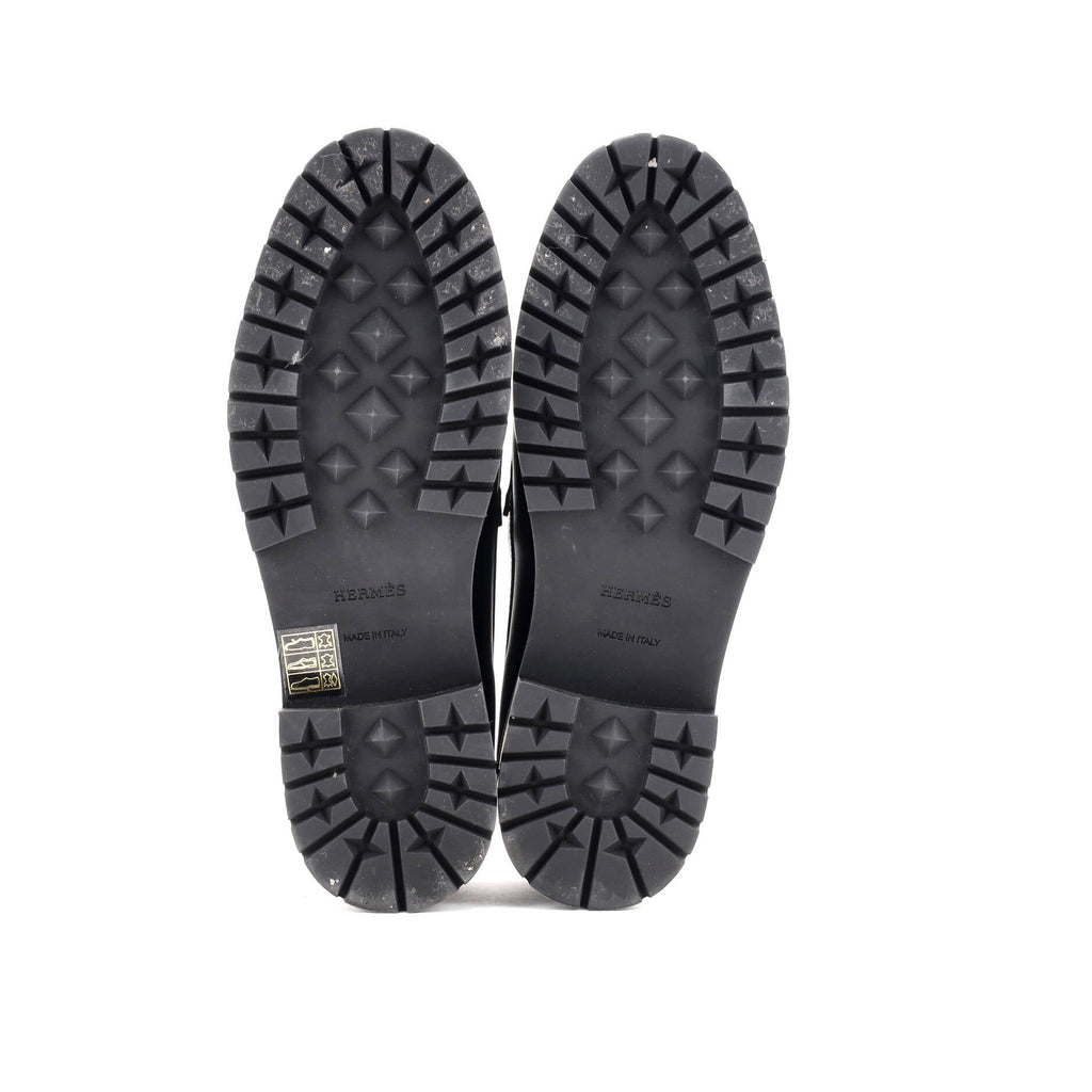 Women's Hitch Platform Loafers Leather