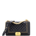 Jacket Boy Flap Bag Quilted Aged Calfskin Old Medium