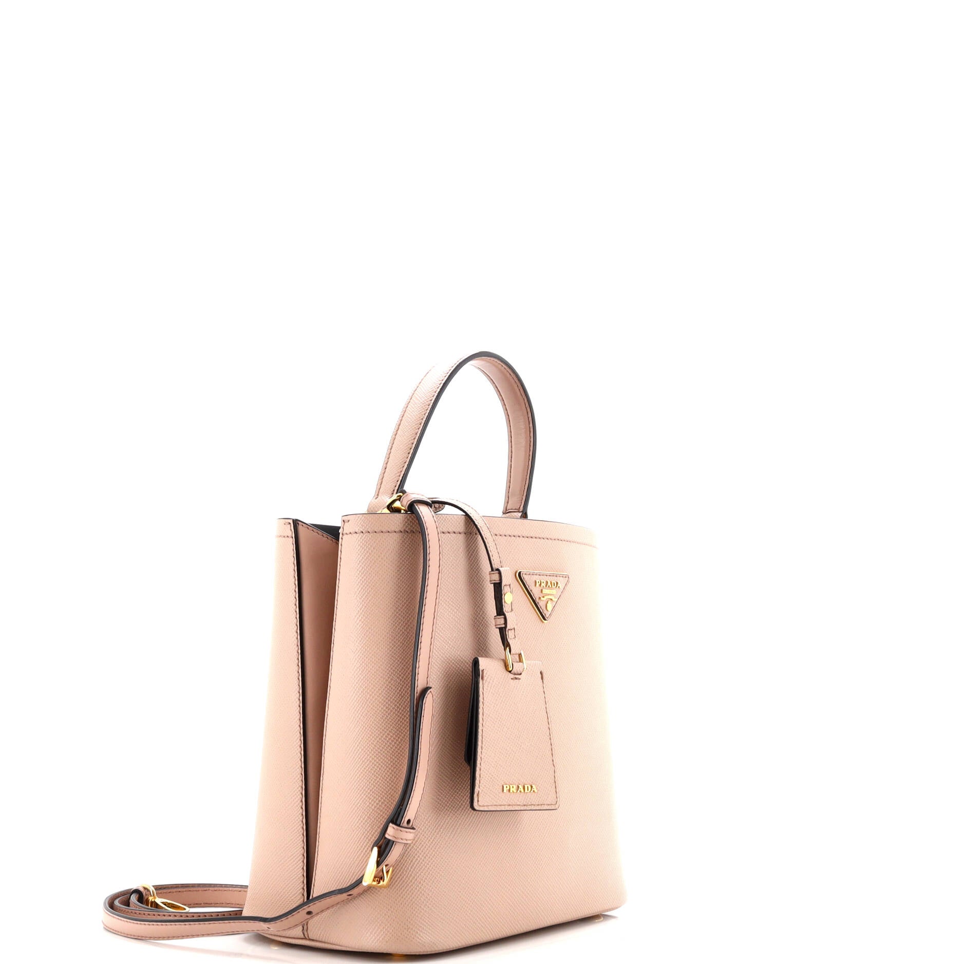 Panier Bucket Bag Saffiano Leather Medium