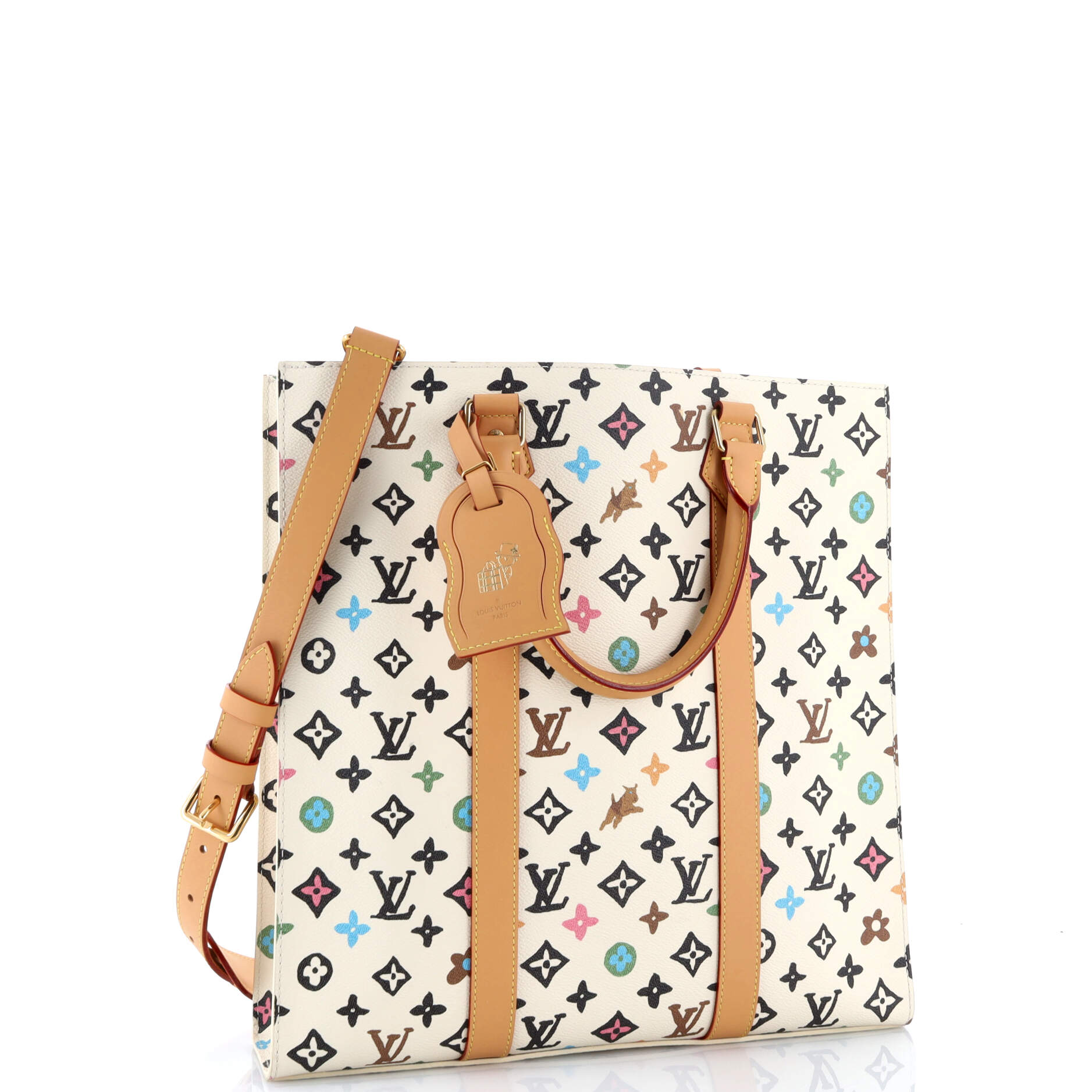 Sac Plat Bag Tyler the Creator Multicolor Monogram Craggy Canvas