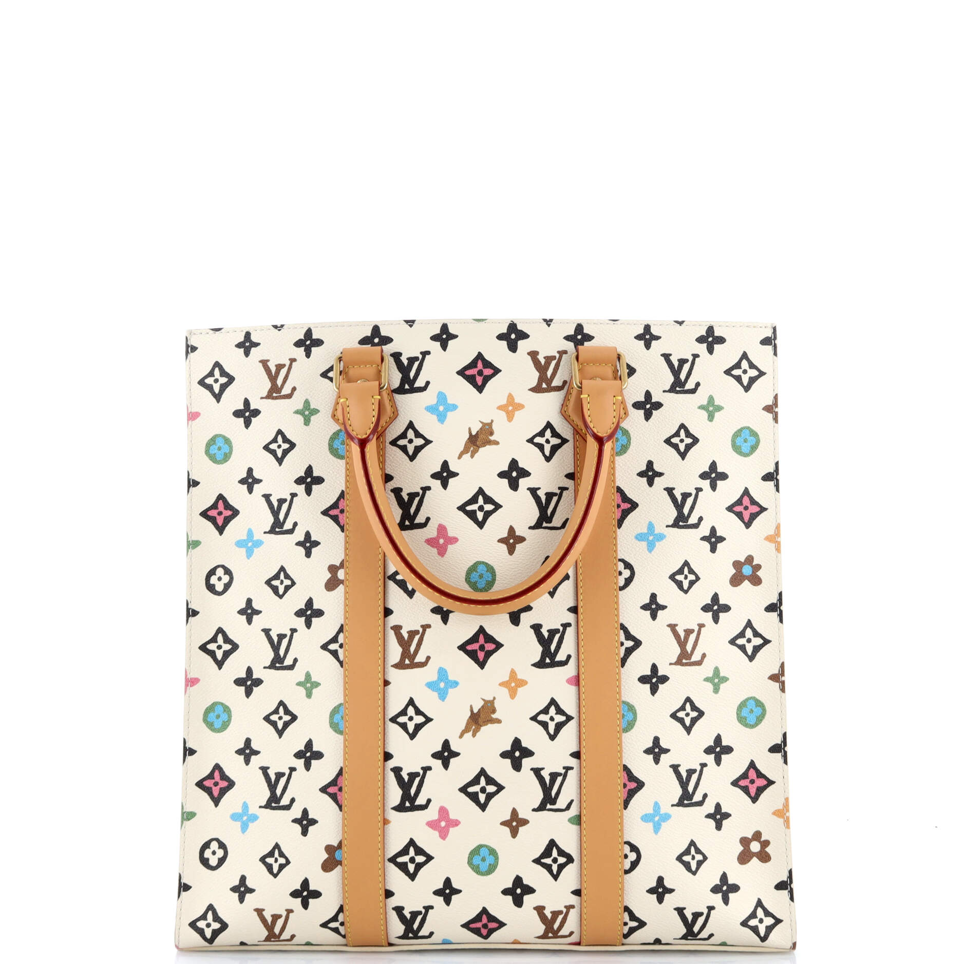 Sac Plat Bag Tyler the Creator Multicolor Monogram Craggy Canvas