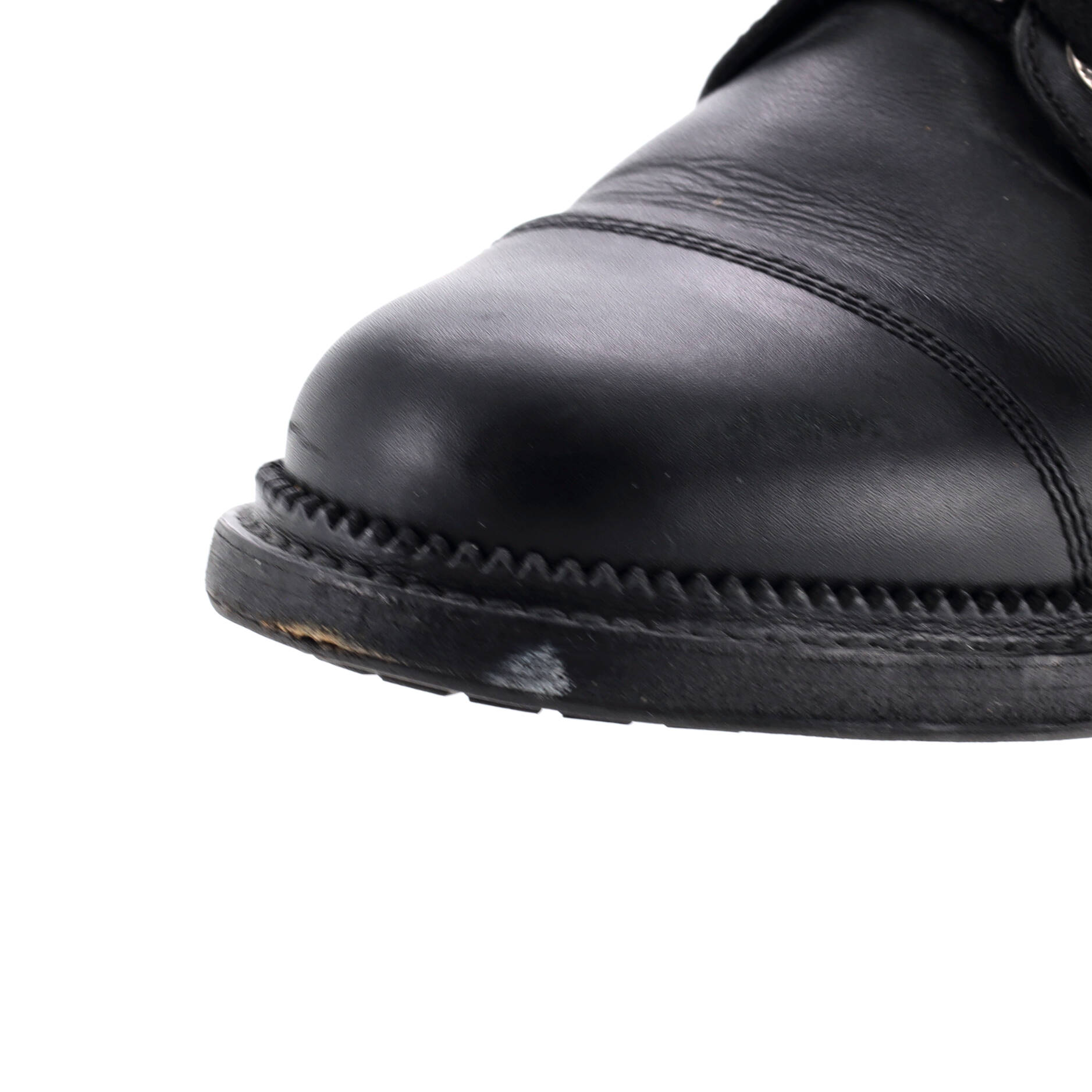 Women's CC Zip Up Combat Boots Quilted Leather