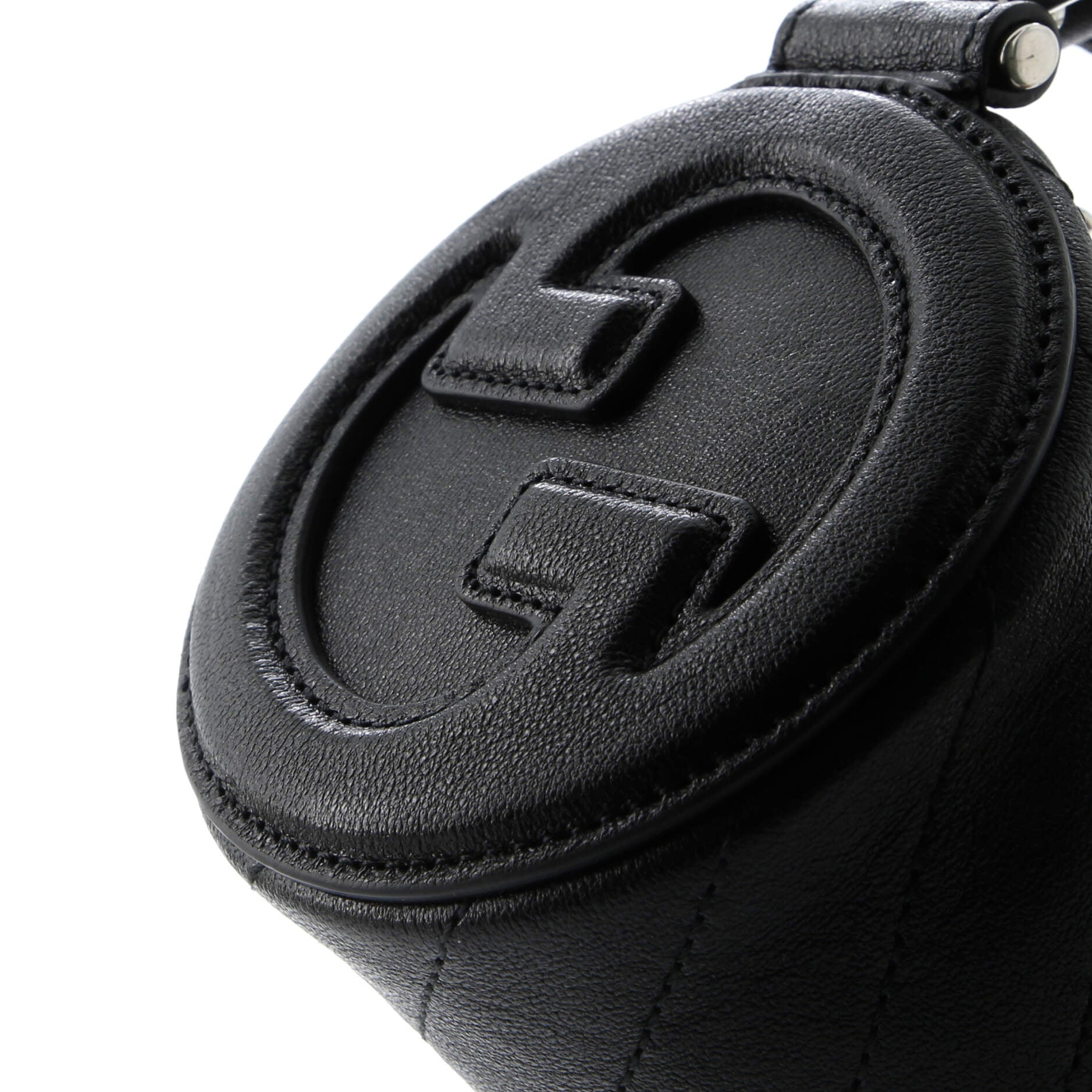 Blondie Shoulder Bag Diagonal Quilted Leather Mini