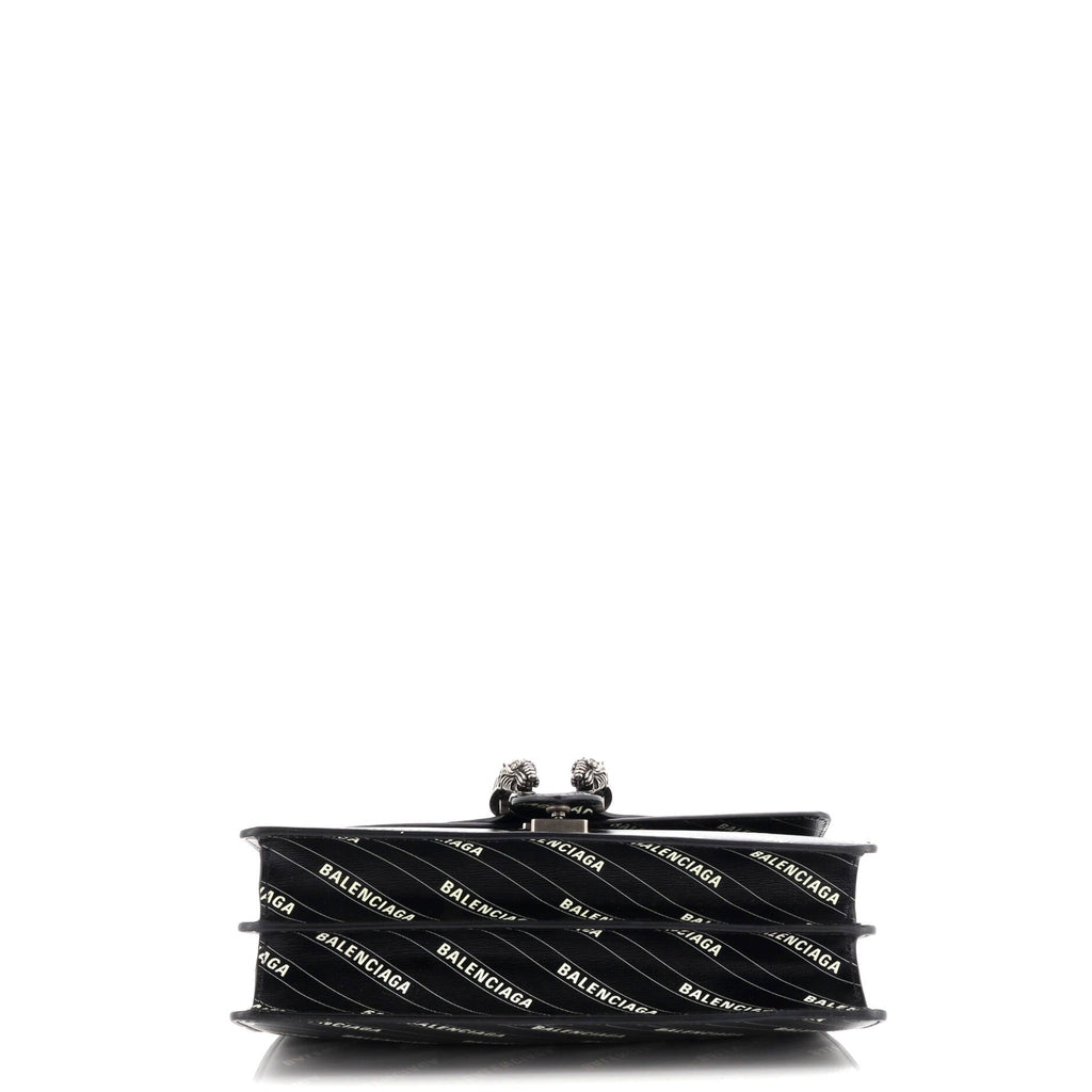 x Balenciaga The Hacker Project Dionysus Bag Logo Printed Leather Small