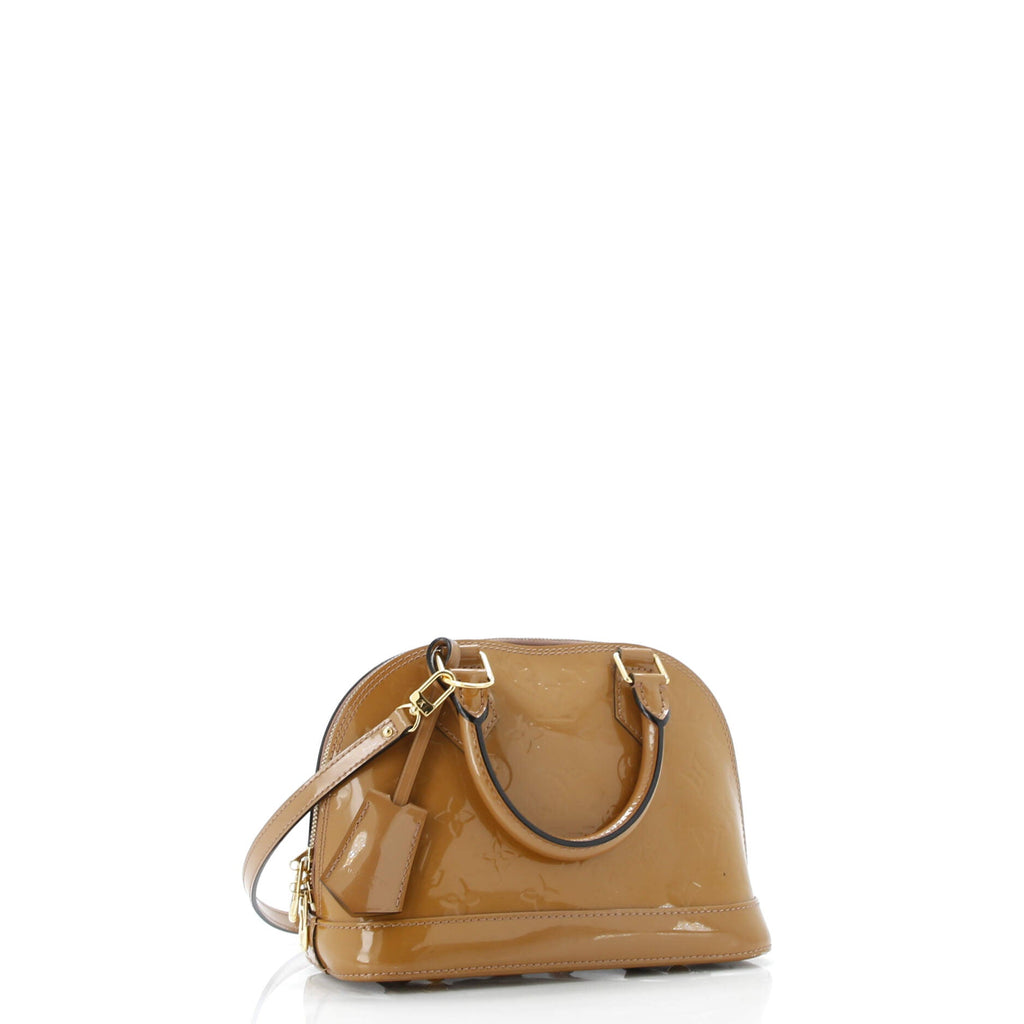 Alma Handbag Monogram Vernis BB