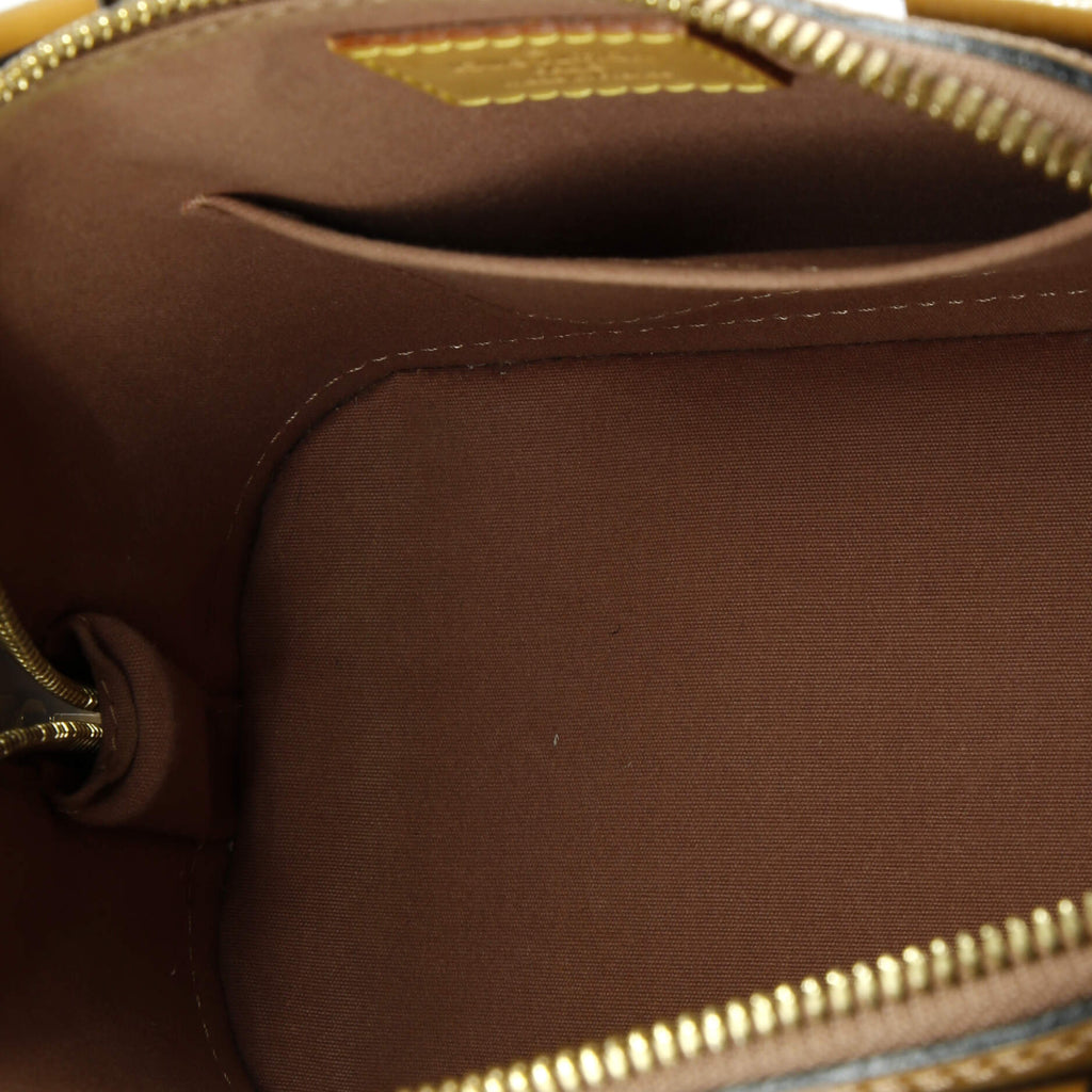 Alma Handbag Monogram Vernis BB