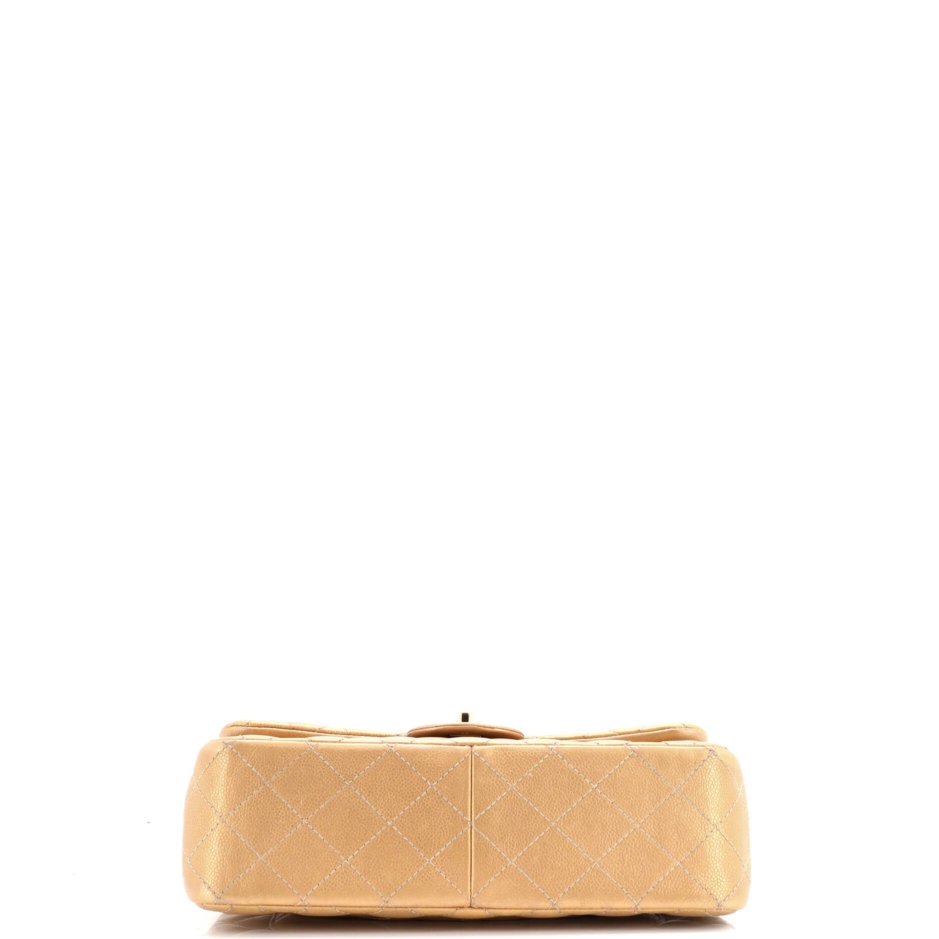 Classic Double Flap Bag Quilted Iridescent Caviar Jumbo