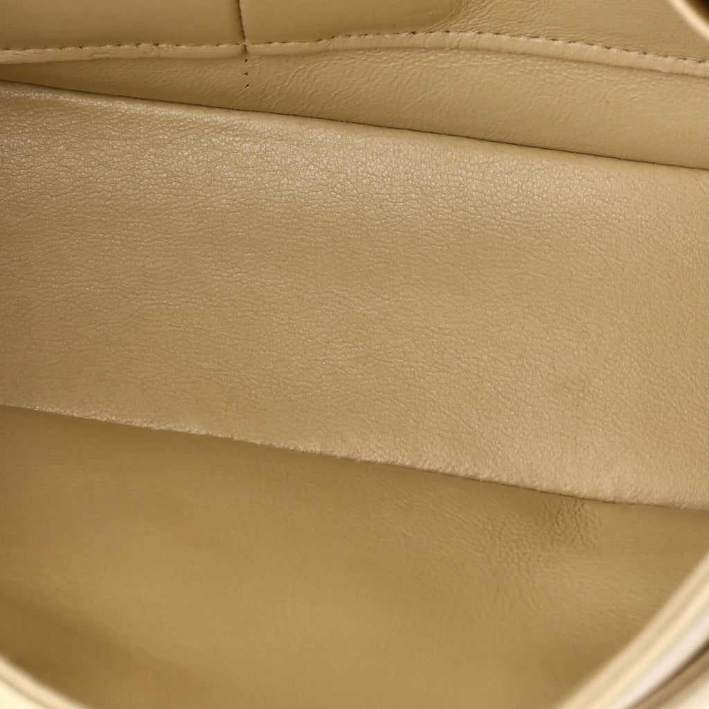 Vintage Classic Double Flap Bag Quilted Lambskin Medium