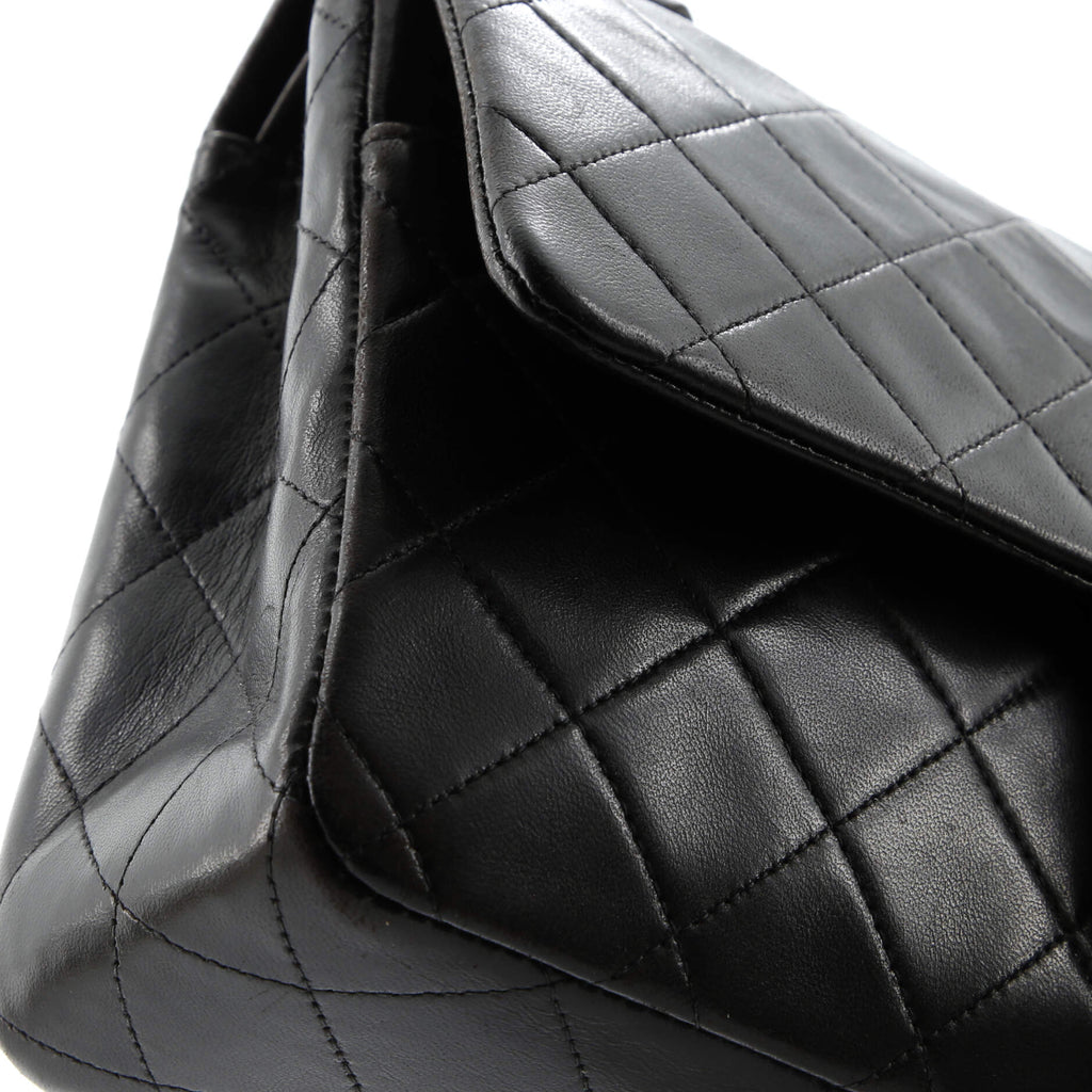 Vintage Classic Double Flap Bag Quilted Lambskin Medium
