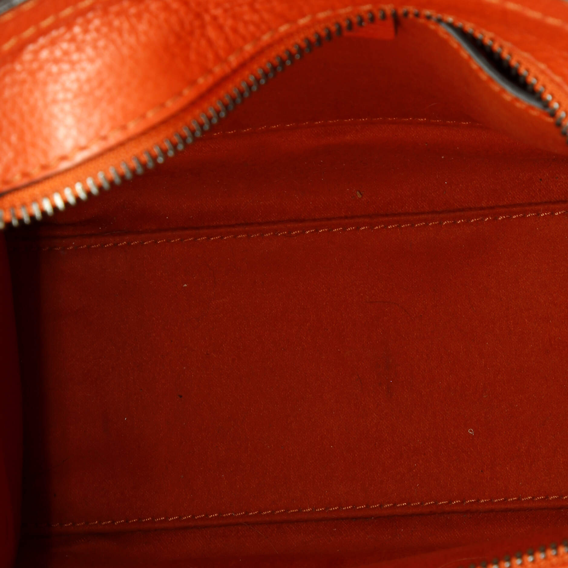 Luggage Bag Grainy Leather Nano
