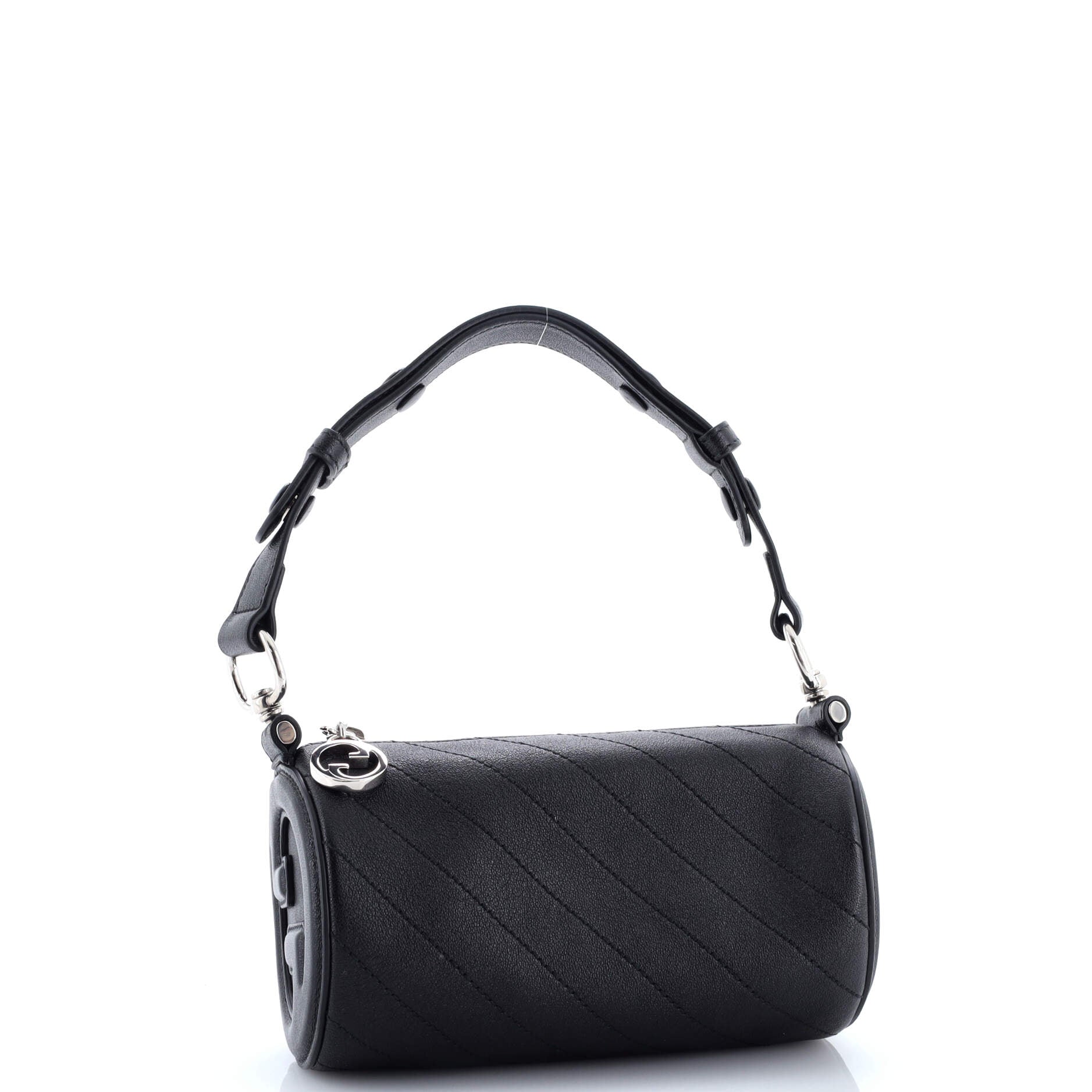 Blondie Shoulder Bag Diagonal Quilted Leather Mini