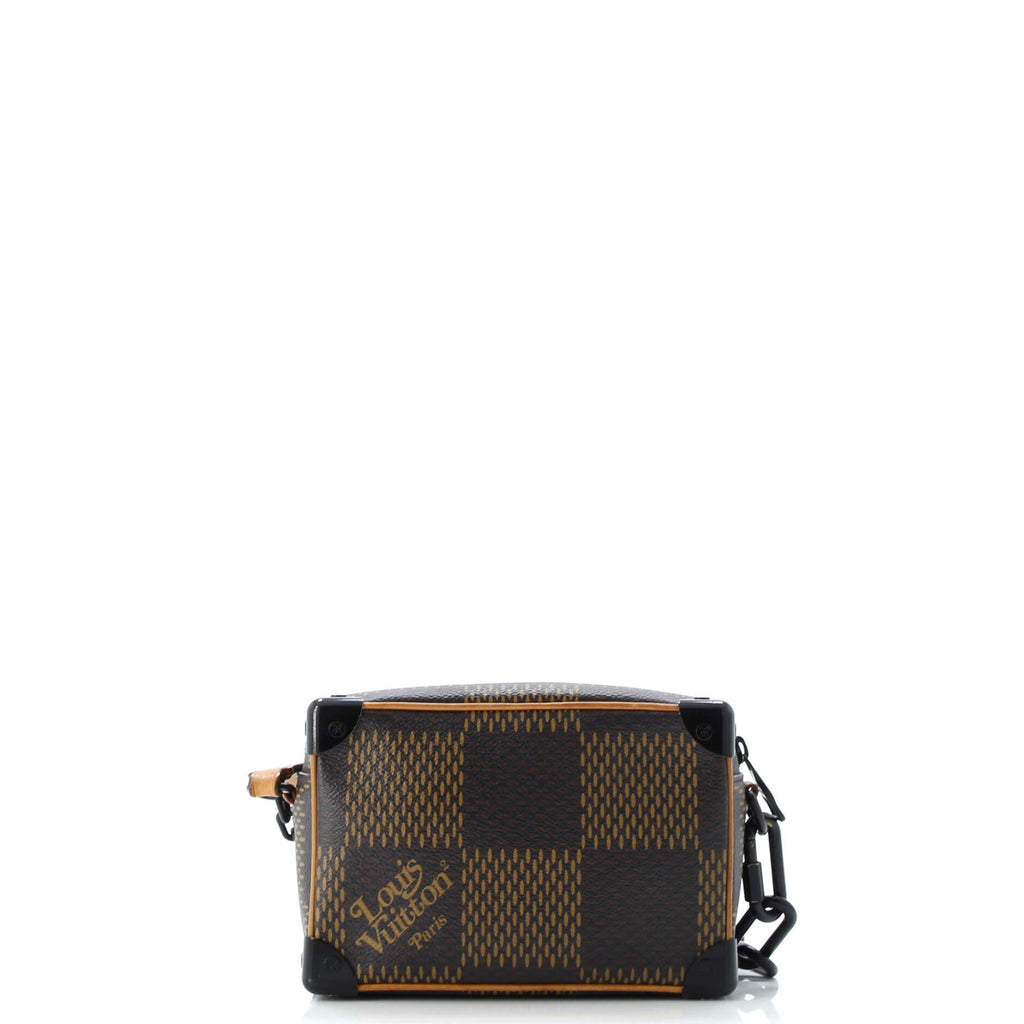 Nigo Soft Trunk Bag Limited Edition Giant Damier and Monogram Canvas Mini