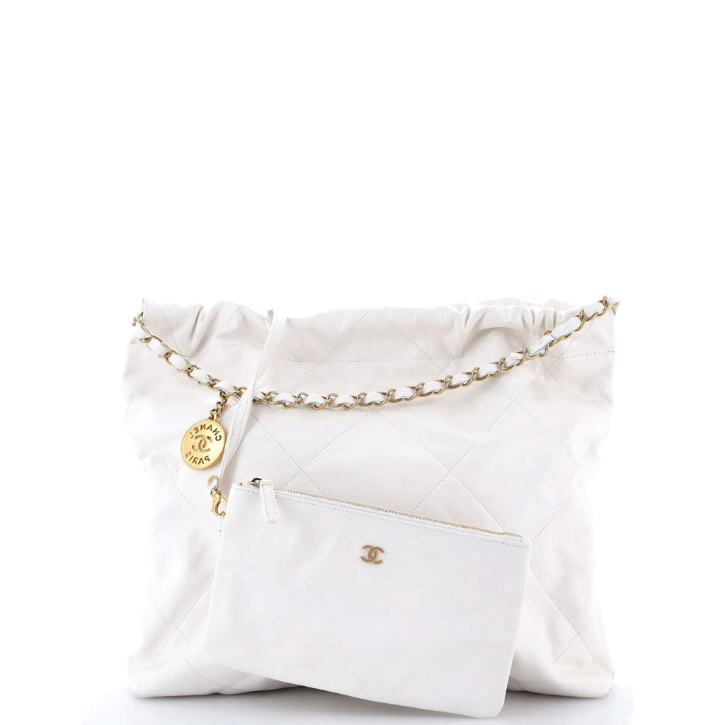 22 Chain Hobo Quilted Calfskin Medium