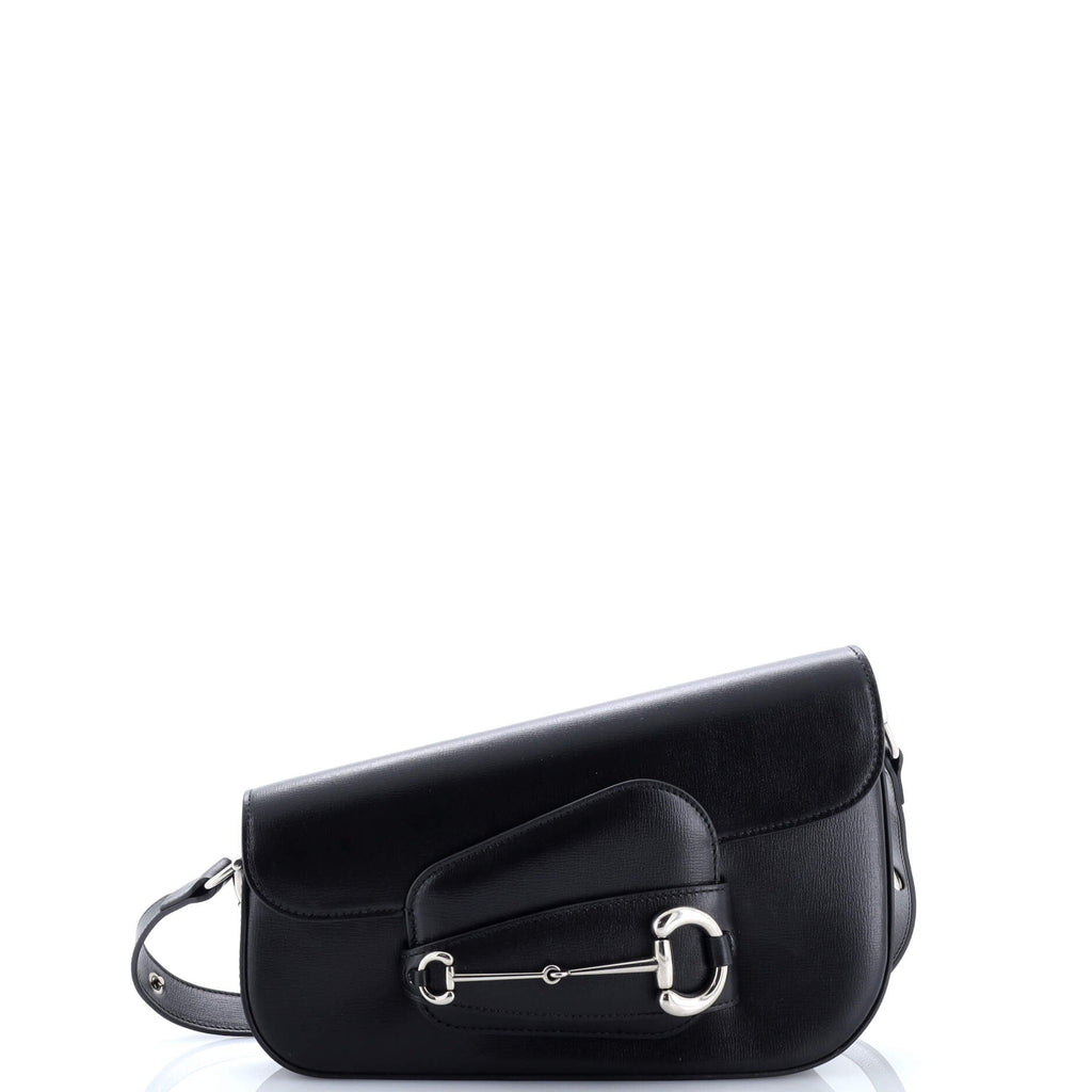 Horsebit 1955 Asymmetric Shoulder Bag Leather Small