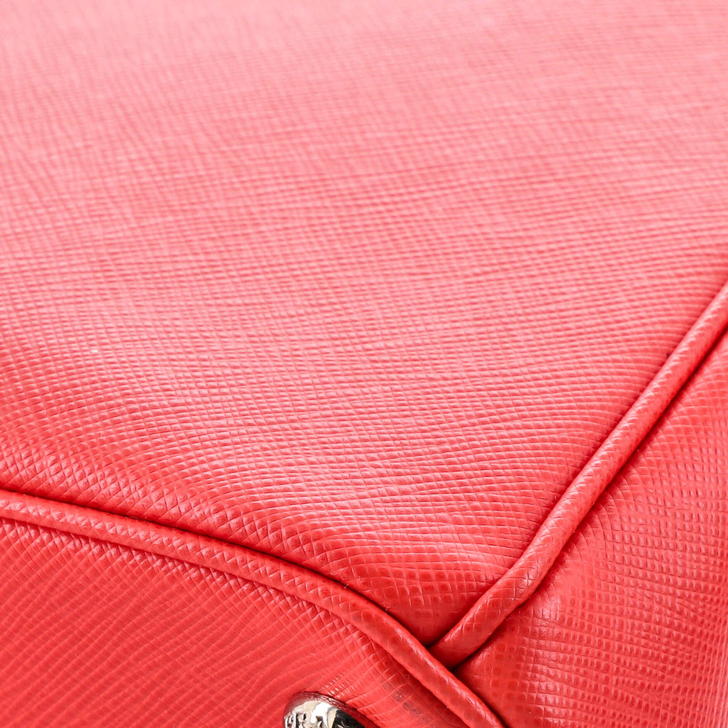 Galleria Double Zip Tote Saffiano Leather Small
