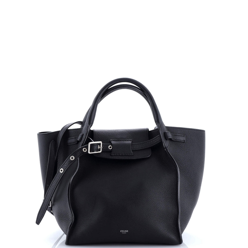 Big Bag Grained Calfskin Small