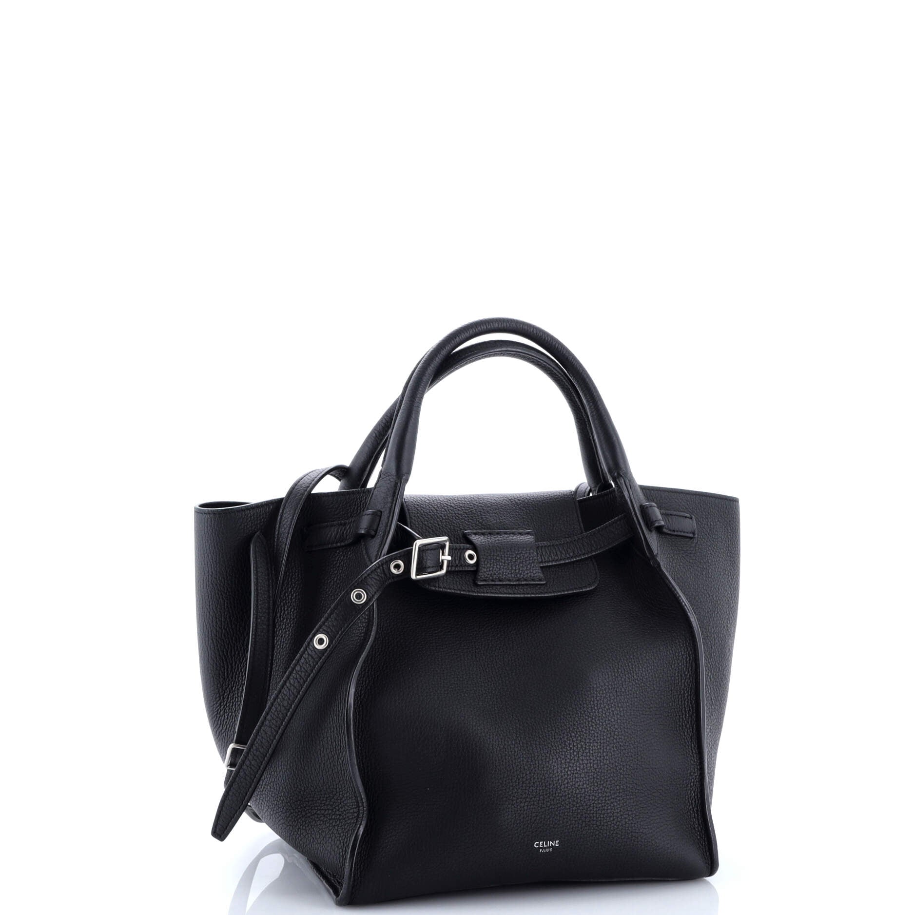 Big Bag Grained Calfskin Small