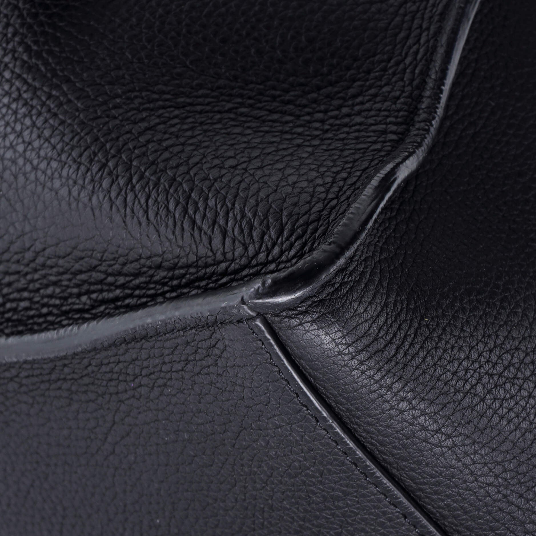 Big Bag Grained Calfskin Small