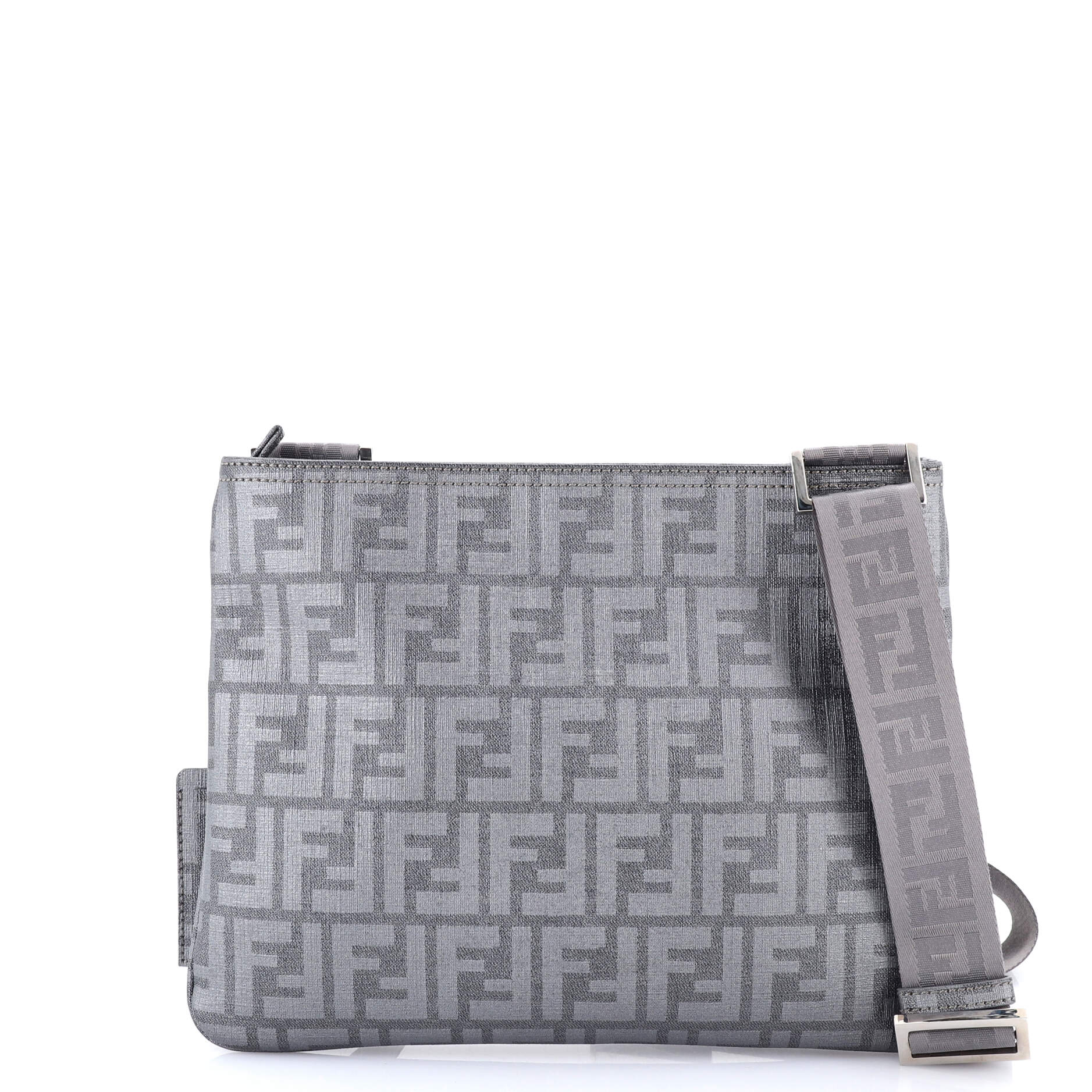 Slip Pocket Messenger Zucca Coated Canvas Medium