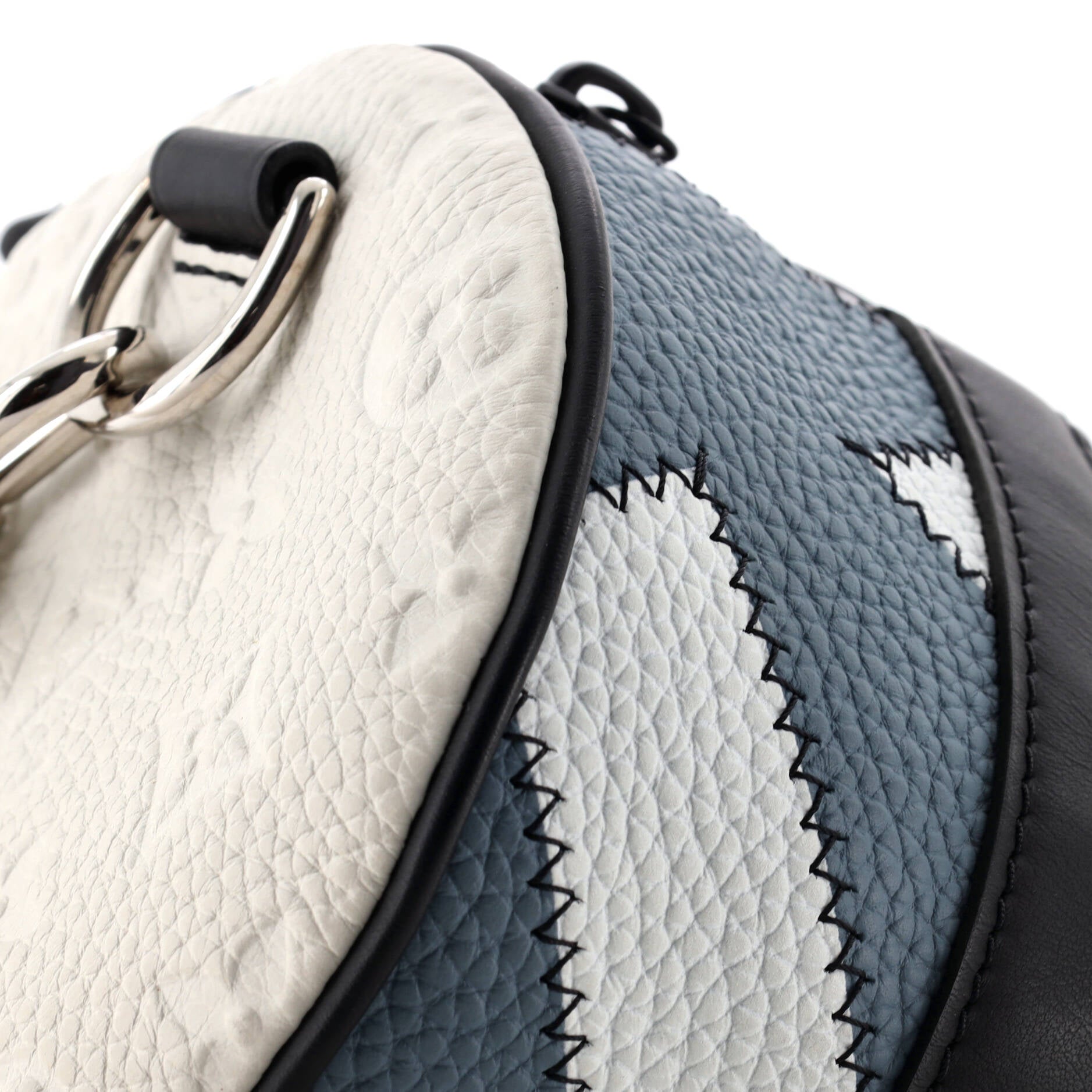 Polochon Crossbody Bag Daybreak Colorblock Monogram Taurillon Leather
