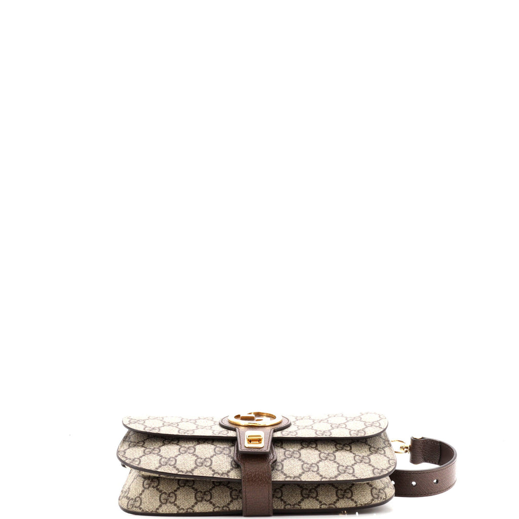 Blondie Flap Pocket Belt bag GG Coated Canvas