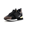Women's Run Away Sneakers Mesh with Monogram Canvas and Suede