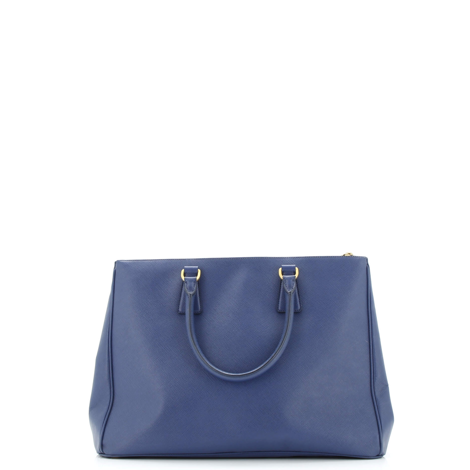 Double Zip Lux Tote Saffiano Leather Medium
