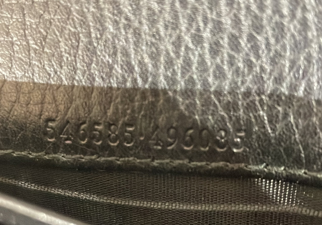 GG Marmont Continental Chain Wallet Leather