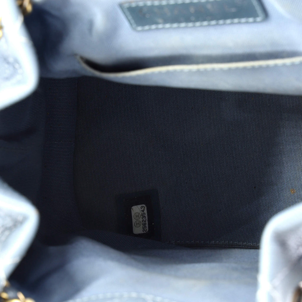 Gabrielle Backpack Quilted Goatskin and Patent Small