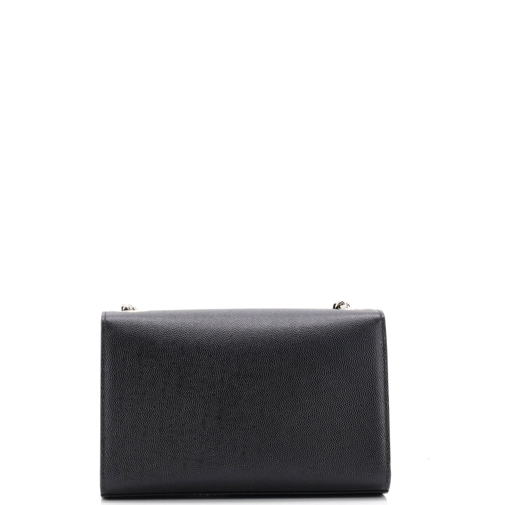 Classic Monogram Tassel Crossbody Bag Grainy Leather Small